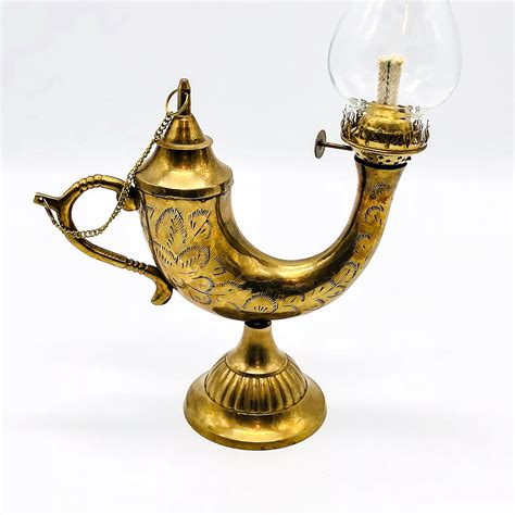 aladdin lamp brass|More.